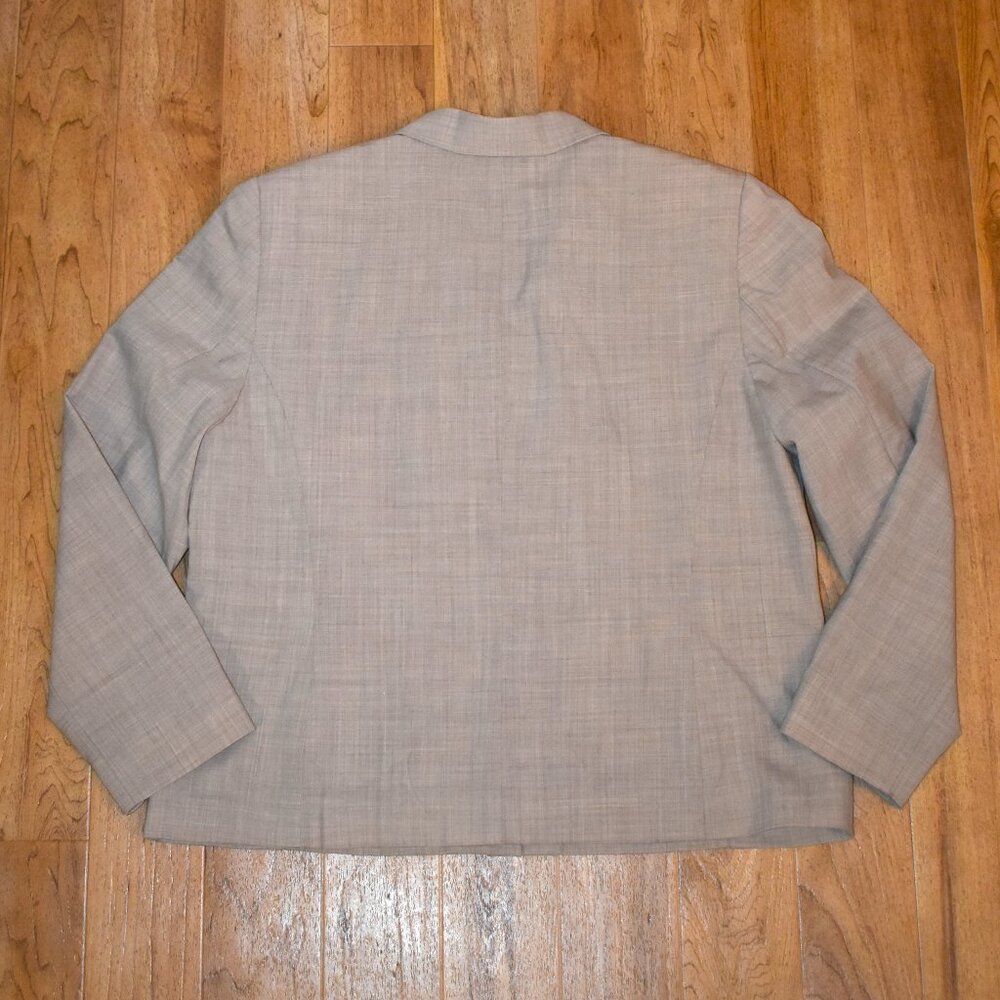 Pendleton Tan Patterned Lined‎ Stretch Wool Blaze… - image 2
